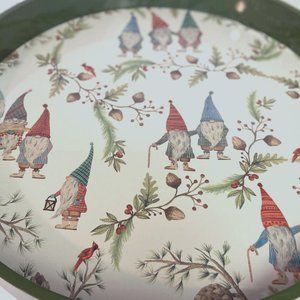 Pottery Barn Forest Gnome Tray- New in Box